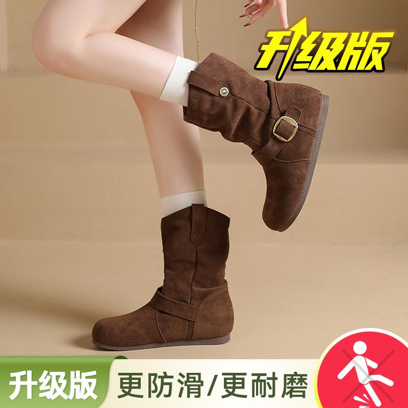 新品马丁靴女春季2026新款