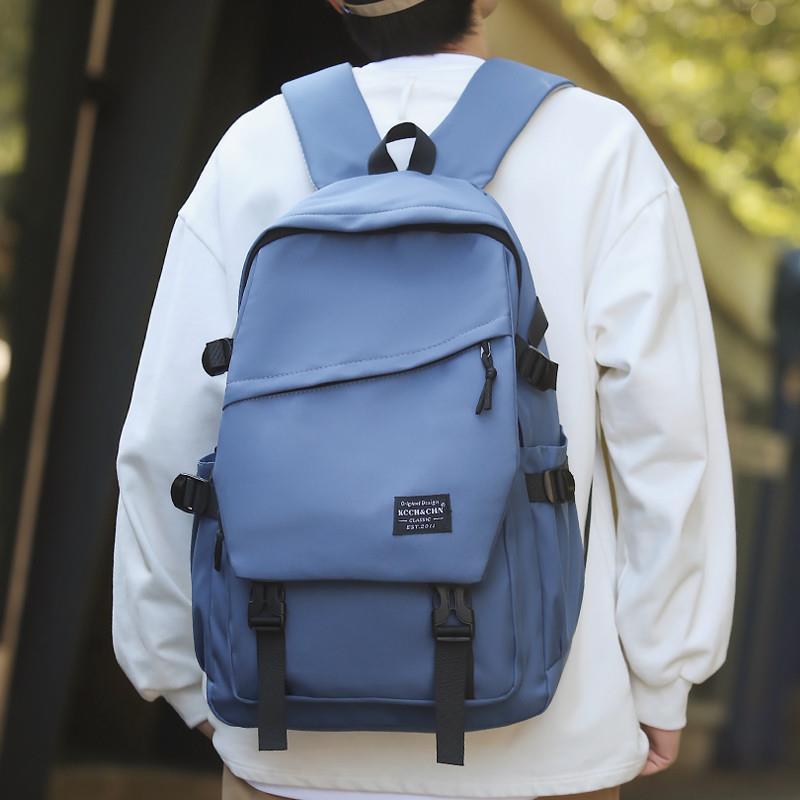 新品双肩包男女潮流韩版大容量初中生高中生大学生书包休闲百搭电