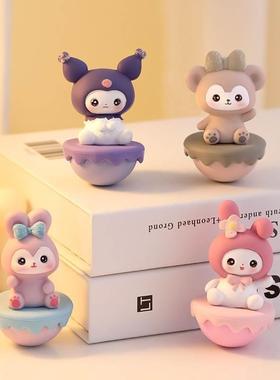 不倒翁桌面摆件情绪稳定神