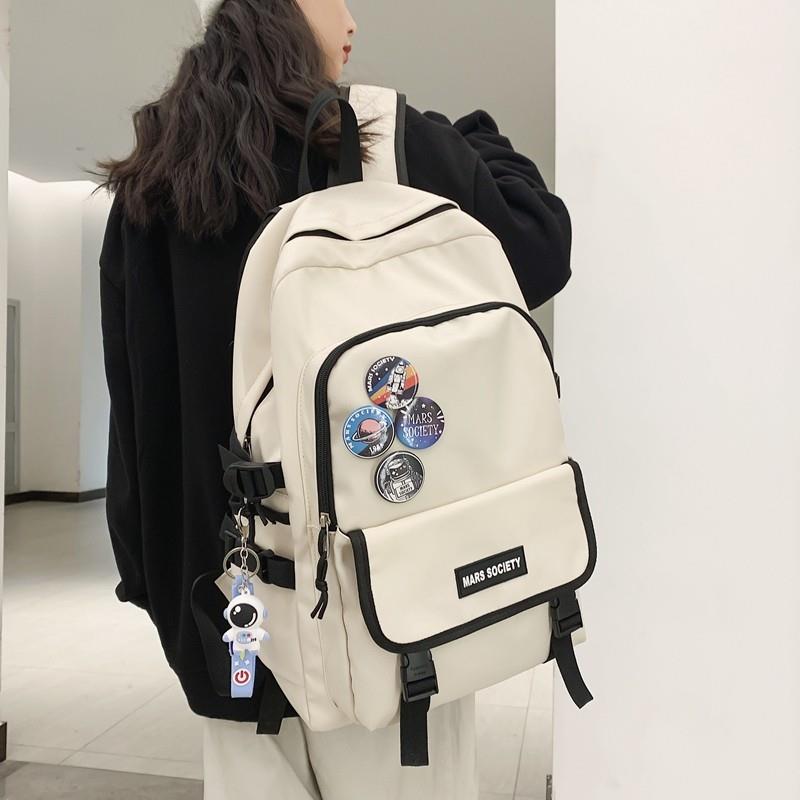 新品书包男大学生大容量高