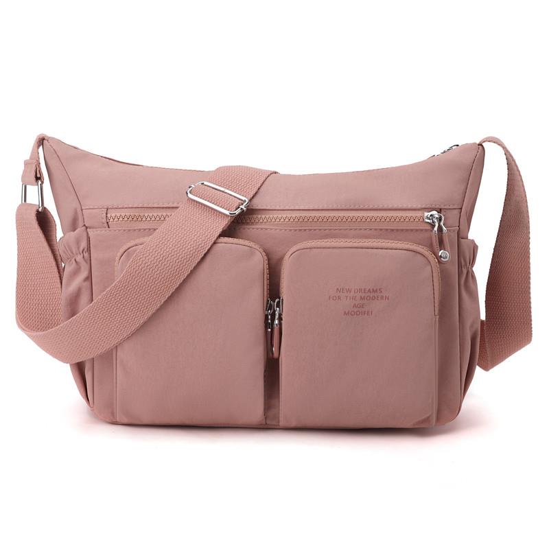 推荐2025新款潮尼龙布包女