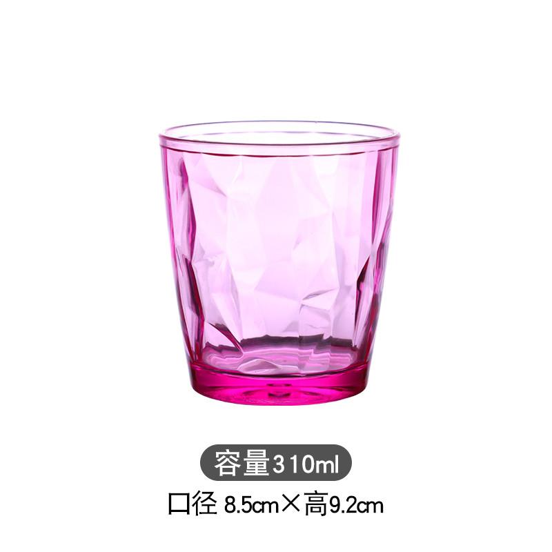 亚克力PC彩色水杯餐厅茶水