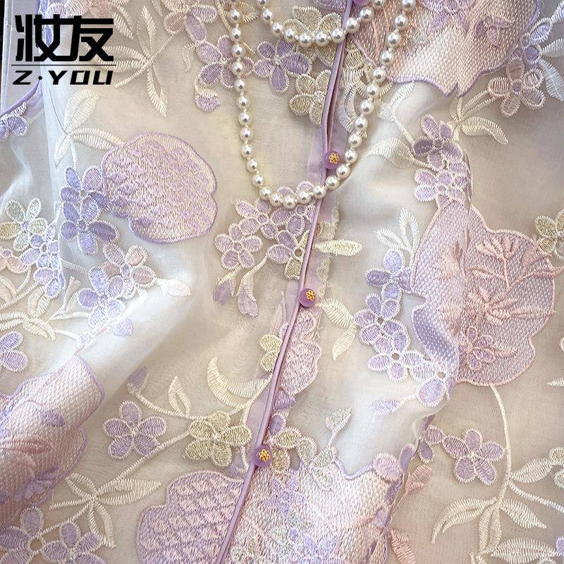 推荐新中式重工刺绣马甲女款2026新款时尚超火国风小个子薄款马夹