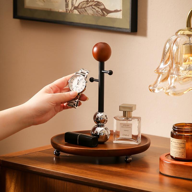 中古风玄关钥匙收纳挂架托