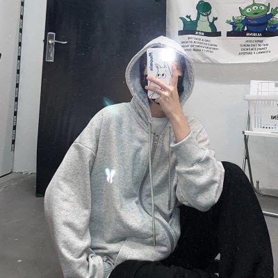 推荐大码300斤开衫卫衣裙女秋冬加绒加厚260斤胖mm中长款宽松连帽