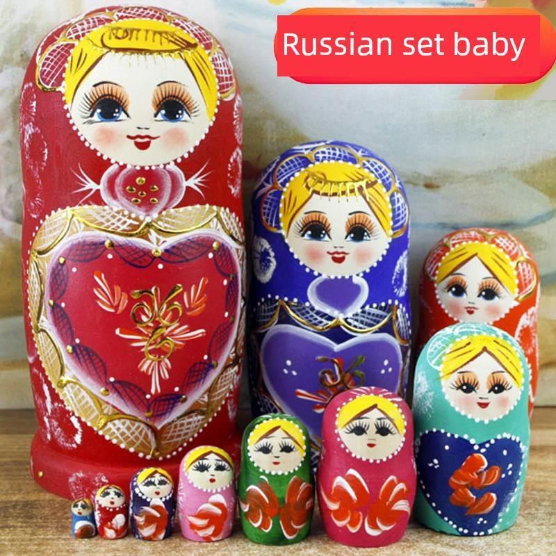 套娃玩具儿童10层正品俄罗
