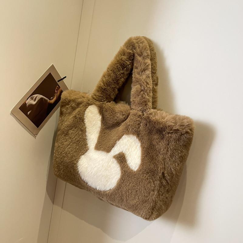 推荐可爱毛毛茸包手提托特