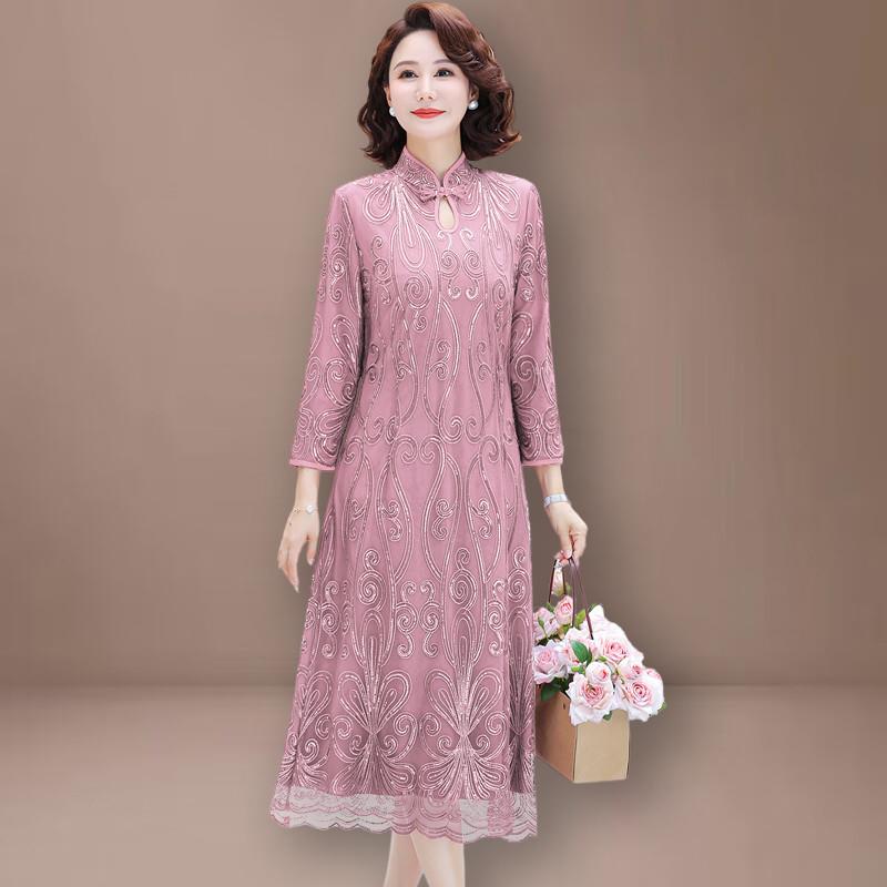 推荐喜婆婆婚宴装2025春秋