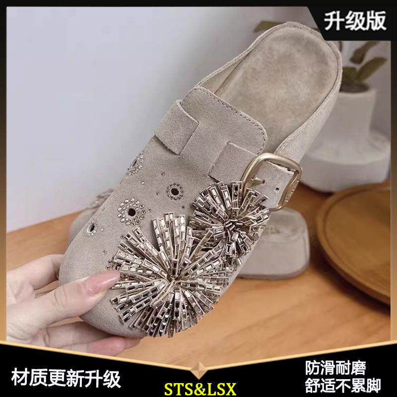 新品小众设计厚底复古勃肯