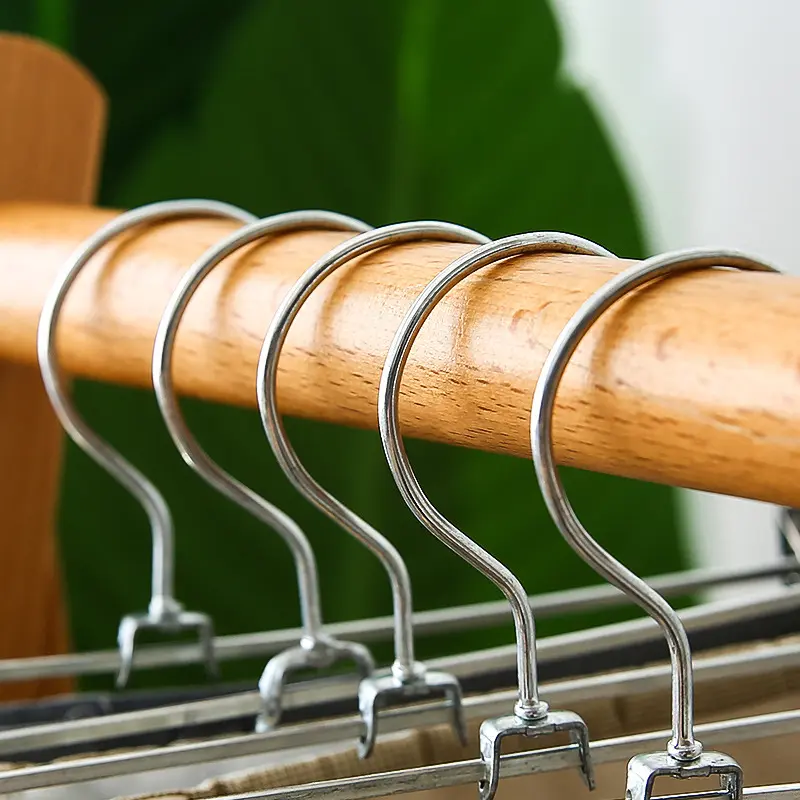 裤架裤夹jk裙夹挂专用衣架家用痕不锈钢马面裙夹子收纳内衣