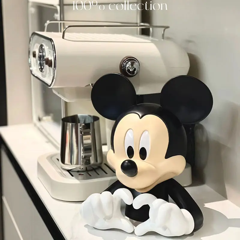 树脂桌面小摆件可爱客厅摆设比心储蓄罐存钱罐