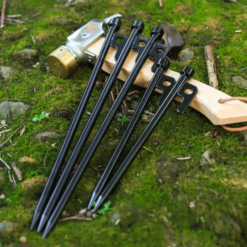 户外帐篷地钉天幕固定钉加固防风钉地插钉沙滩钉顶部加厚露营装备