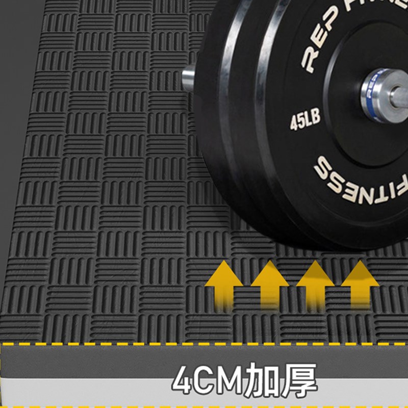 杠铃硬拉缓冲垫i健身器材脚垫举重台减震垫哑铃深蹲缓震缓冲地垫