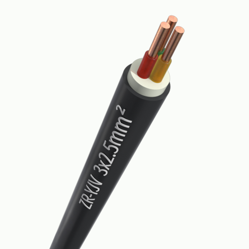 珠江JYV铜芯电缆线2/3/4/5芯y1.5/2/4/6平方阻燃户外三相四线国标