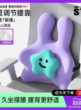 STG腰靠靠垫工位久坐神器办公室好物护腰靠背垫腰部坐垫生日礼物