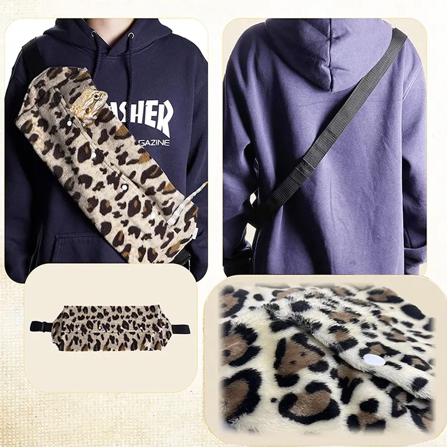 热销蜥蜴变色龙爬宠外出包动物外带旅行包 遛蜥蜴 荷兰猪