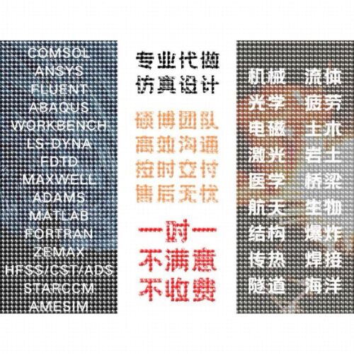 代做matlab/zemax光学/fdtd/comsol光学/cst/ads/hfss天线设计