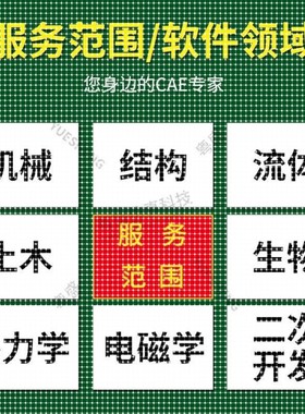 代做abaqus/ansys/fluent/admas/isight/maxwell/comsol仿真模拟