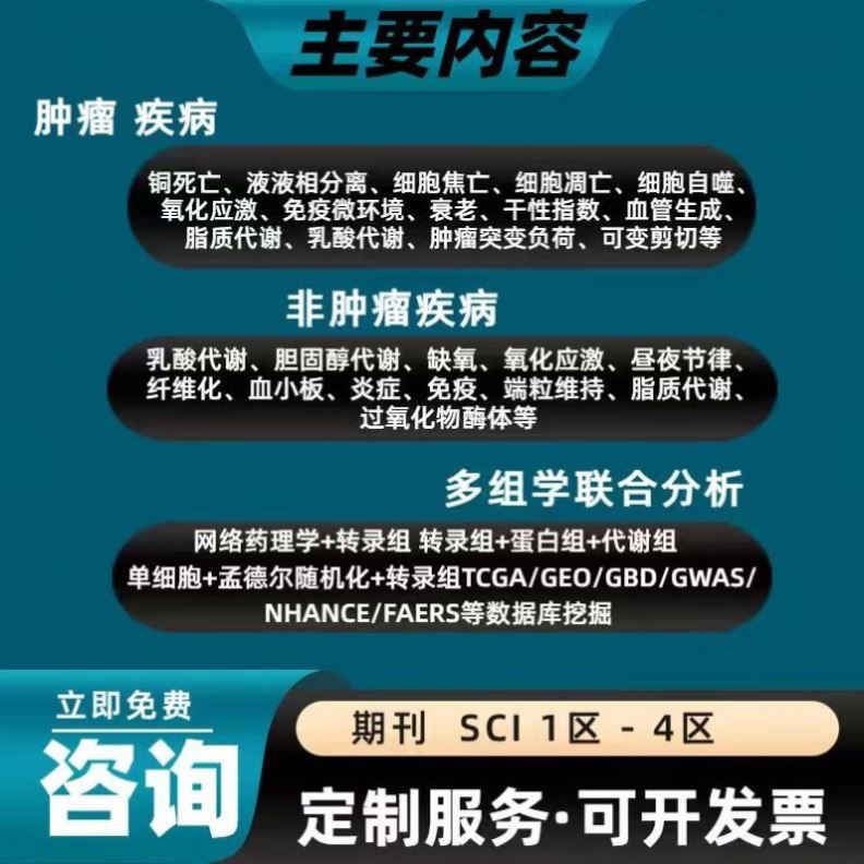 生信指导/单细胞转录组/数据挖掘代谢组微生物蛋白测序分析/R语言