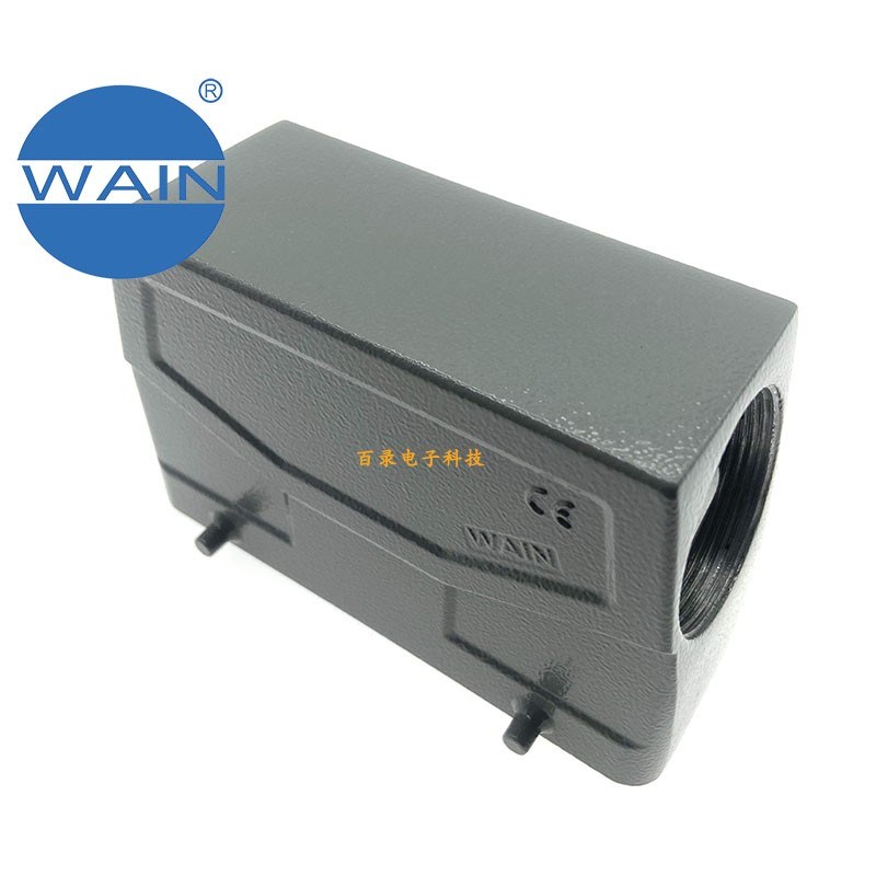 WAIN连接器W24B-SEH-4B-PG21 PG29 M32 M40 高防护上壳双扣侧出线