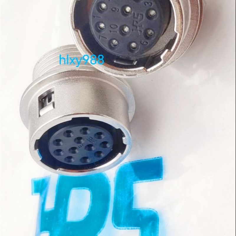 现货Hirose 连接器HR10A-10R-12S(71) HR10A-10R-10S固定机箱插座
