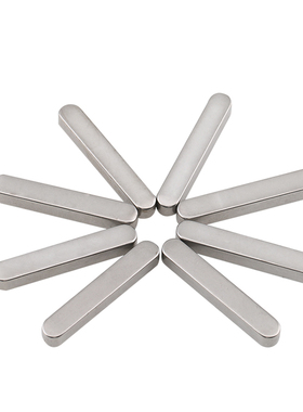 304不锈钢圆角平键A型方销键M3*3M4*4M5*5M6*6*22x25x28x30x32x35