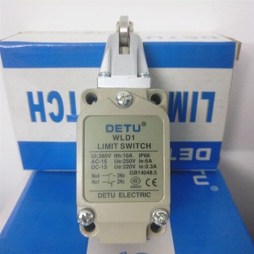 德图DETU 双回路防水限位行程开关 WLD1 交叉滚轮按压型