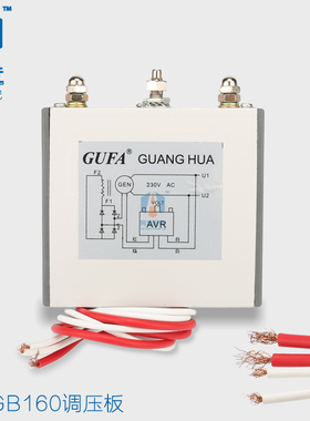 GB170C 闽东发电机三相有刷AVR GUANG HUA 电压调节器 GB160