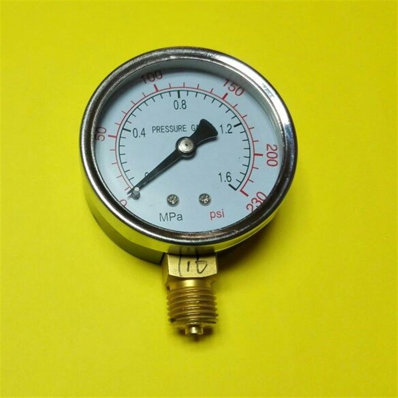 外壳直径60mm 英文压力表 Y-60  1.6mpa 230psi  螺纹M14X1.5英文,农用物资,苗木固定器/支撑器,淘宝优惠券,粉丝福利购,淘宝优惠卷