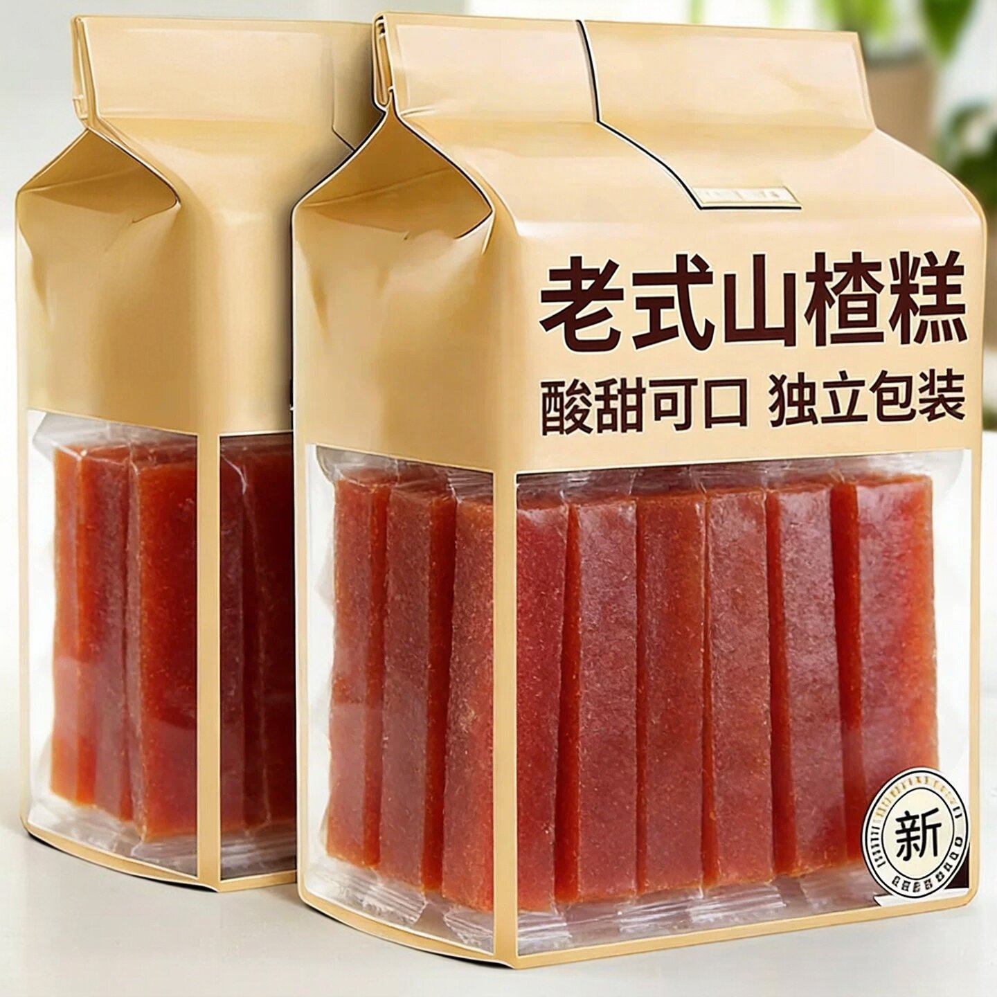 纯天然山楂糕无添加官方正品旗舰店儿童开胃独立包装开袋即食零食