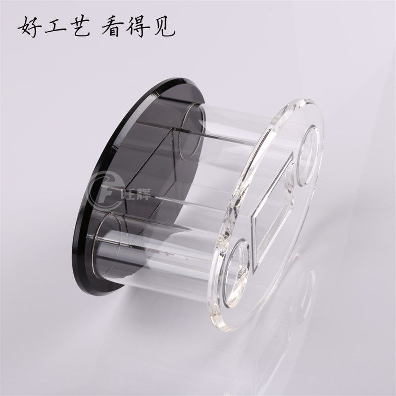 无线话筒架麦克风支架水话筒座KTV亚克力话筒架子桌面手机架收纳