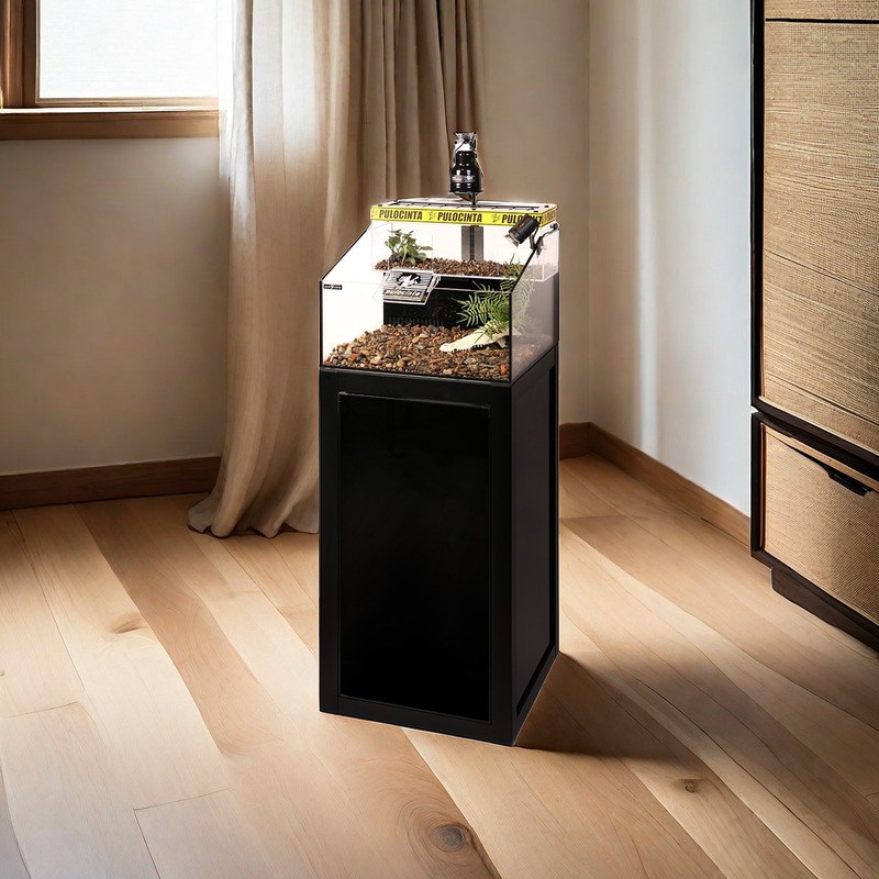 葆易马赫乌龟缸比目鱼家用玻璃专业豪华别墅乌龟缸生态乌龟饲养缸