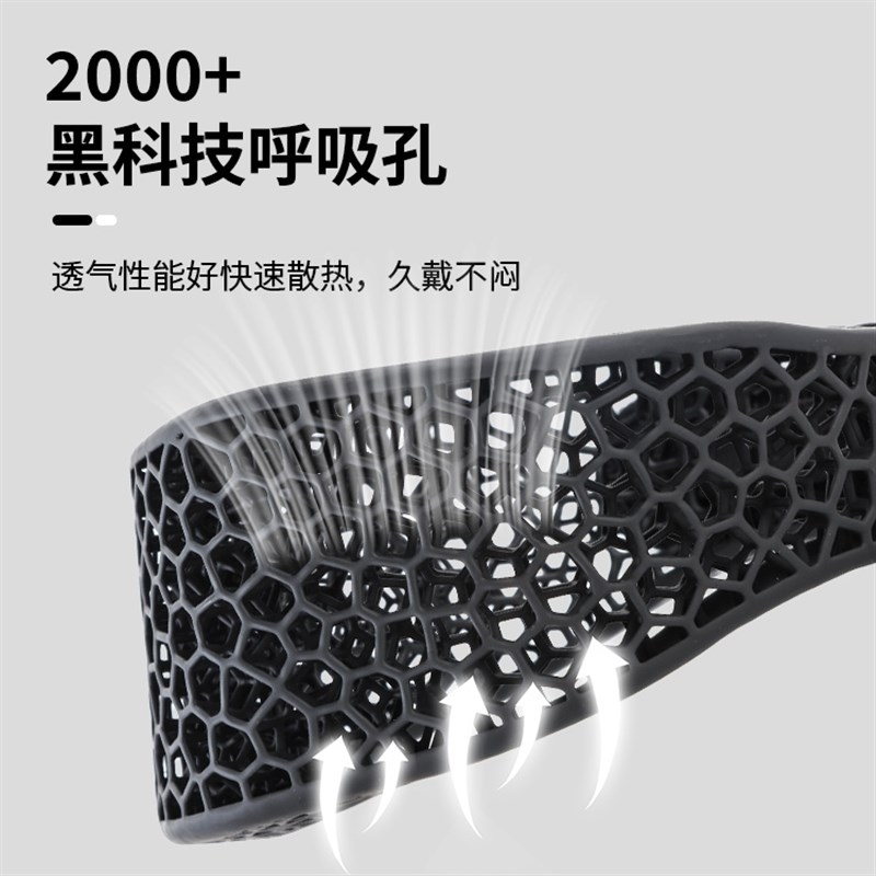 3D打印颈托护颈脖套预防脖子前倾颈椎支撑透气办公旅行防低头神器