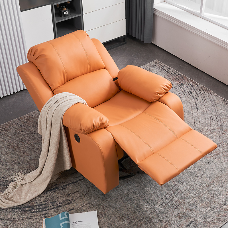 头等太空沙发舱多功能单人家用客厅简约卧室午休躺椅按摩摇椅懒人