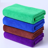 双层加厚单色家务清洁抹布超吸水不掉毛清洁布厨房洗碗擦桌擦地板