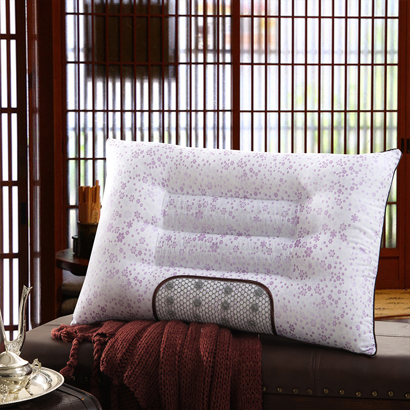 决明子枕头枕芯荞麦壳护颈枕学生薰衣草成人一对装 颈椎枕