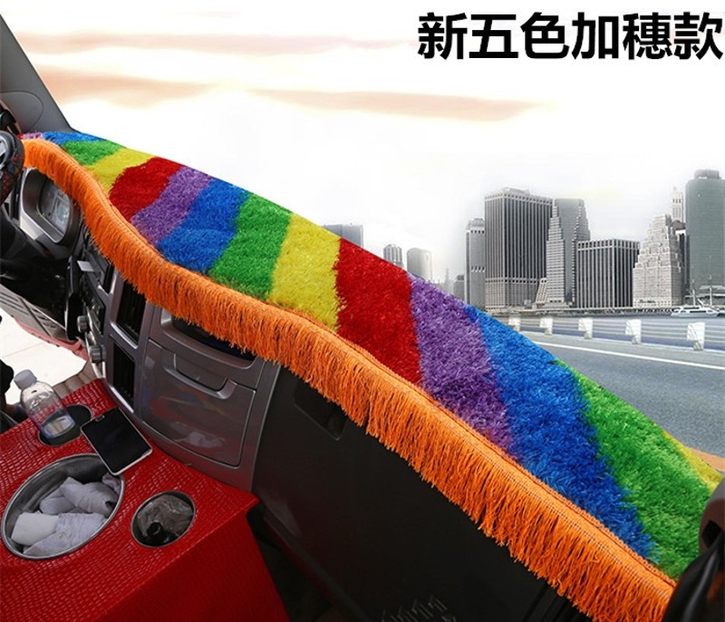 适用于j6l 解放大小J6L/JH6/J6FM内饰装潢避光垫货车用品仪表盘台