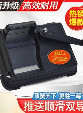 新款道卷WML烟器6.58锈.0m家用手摇卷烟手动双m轨压拉不钢