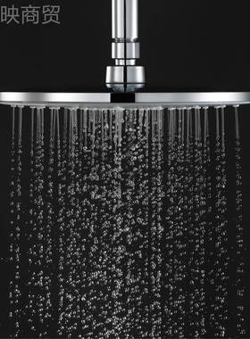 HD EEP浴淋浴29393花洒室顶喷头230mm圆形灰色/黑色ABS花洒I头