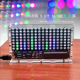 频谱显示器音乐频谱灯频谱显示器声控动感16X8LED屏频谱显示灯DIY