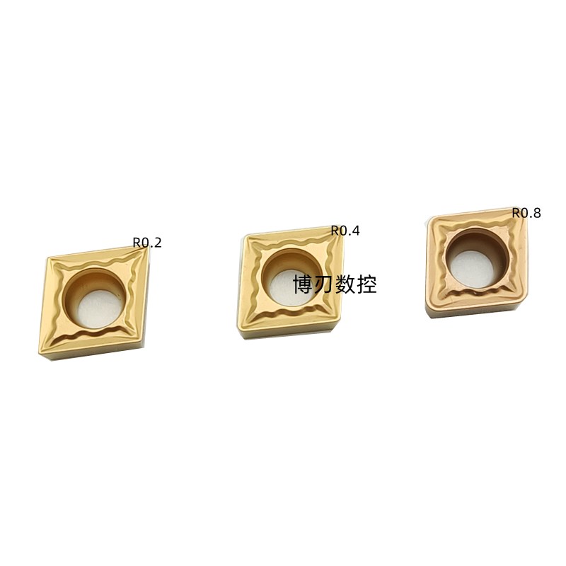 小菱形CCMT060204-GP粗镗刀片R0.2不锈钢精车刀头/生铁小孔径刀08