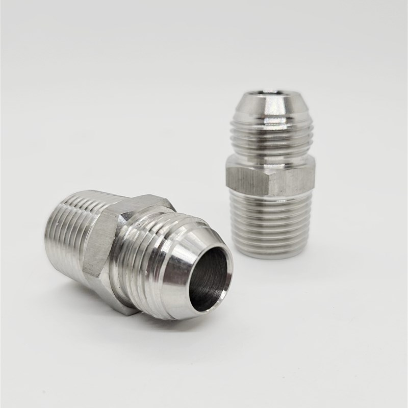 304不锈钢英寸球头直接1St-Sp液压接头英国管道螺纹D型到Pt直接力