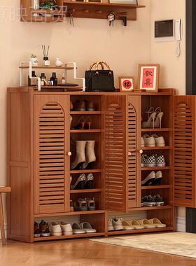 鞋柜款式多层架家用门口大高45245容量客厅收纳玄关柜鞋立多功能
