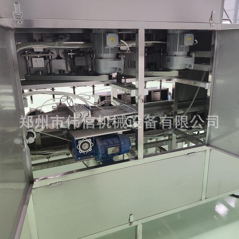 全自动双头瓜果去皮器苹果去皮去核切片机雪梨削皮捅核分瓣一体