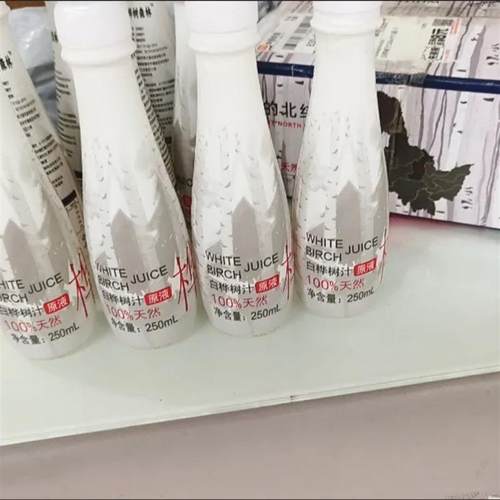 白桦树汁100%原液原汁白桦树汁大兴安岭冲泡饮料果汁整箱