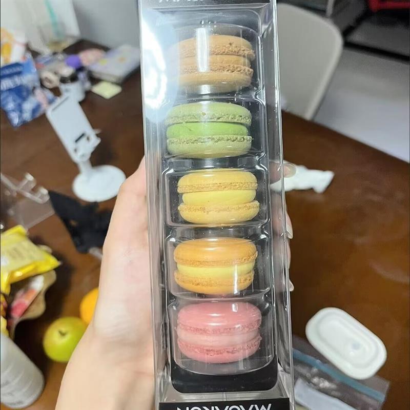 知是马卡龙5粒装夹心饼干超市正品甜点马卡龙甜点休闲零食