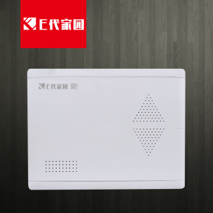 弱电箱家用空箱 GRY1a1 90mm深度 薄款 多媒体集线箱信息箱