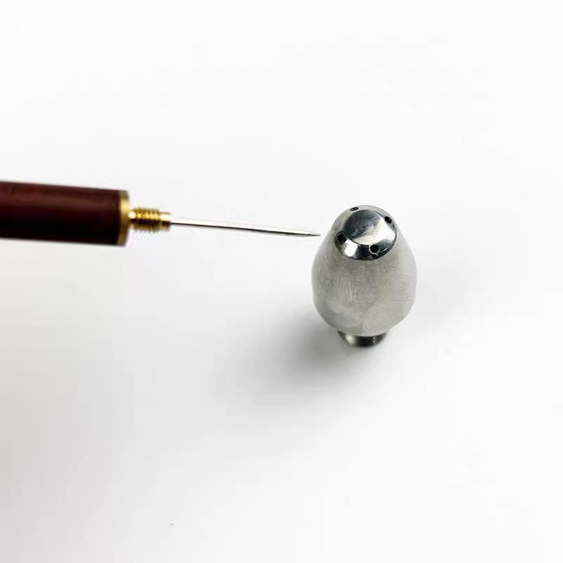半自动咖啡机打奶蒸汽喷嘴疏通针0.8mm细R针清理奶垢神器钢针