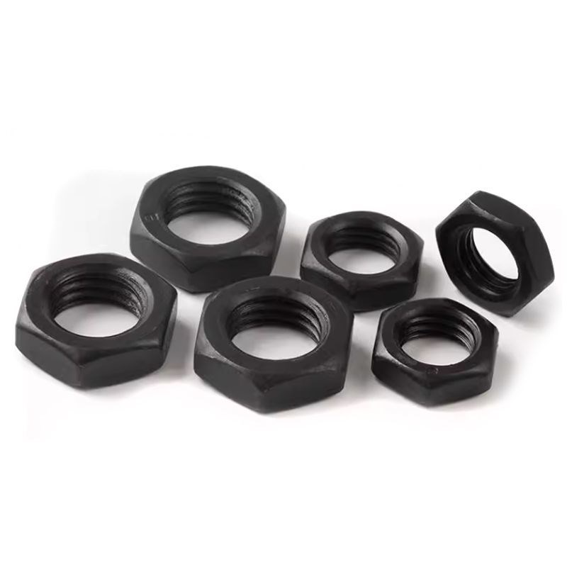 10级反牙六角薄螺母反丝螺帽螺栓帽螺丝帽 M8M10M12MQ14M16M18M48