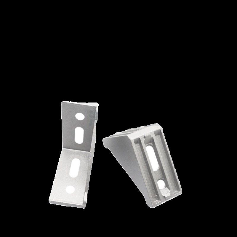 角码4080角件 L型连接件40*z80铝合金连接 直角90度角 加厚加强